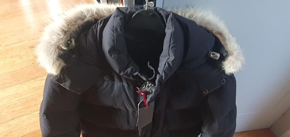 Kurtka puchowa parka Tommy Hilfiger oryginał rozm M/L 90% puchu