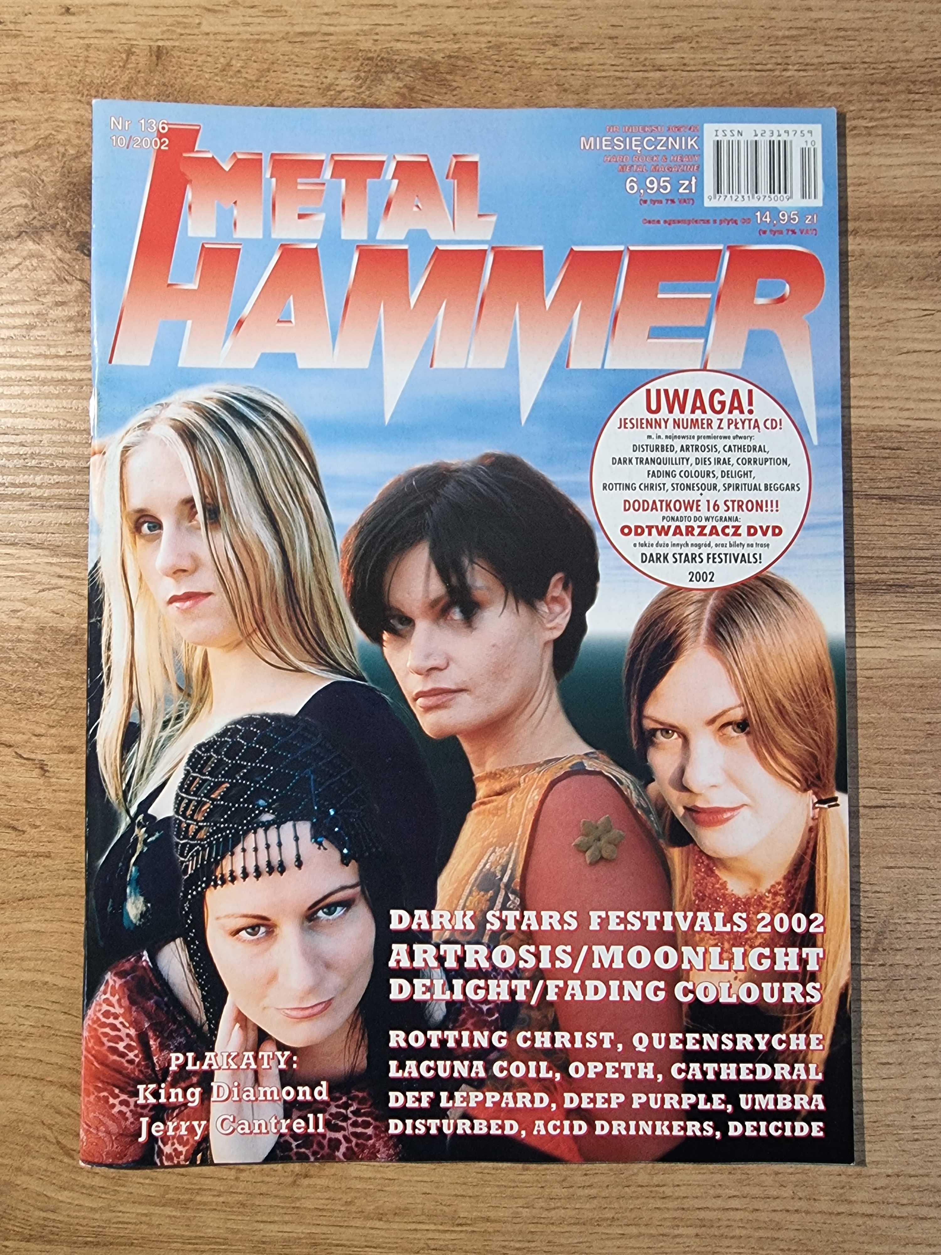 Metal Hammer 2002 - Plakaty: King Diamond i Jerry Cantrell