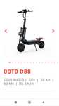 Trotinete ootd d88 como nova