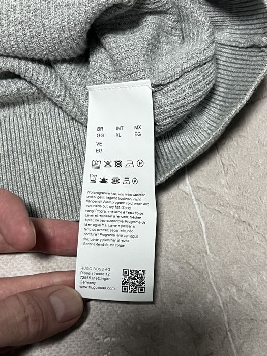 Кашемір светр BOSS (оригінал, нова колекція)