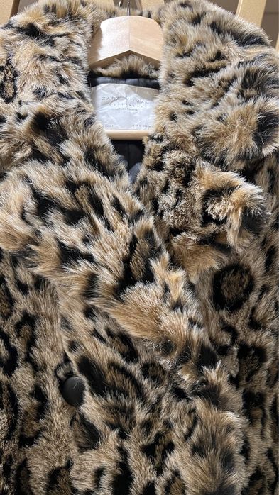 Casaco Teddy padrão tigresse