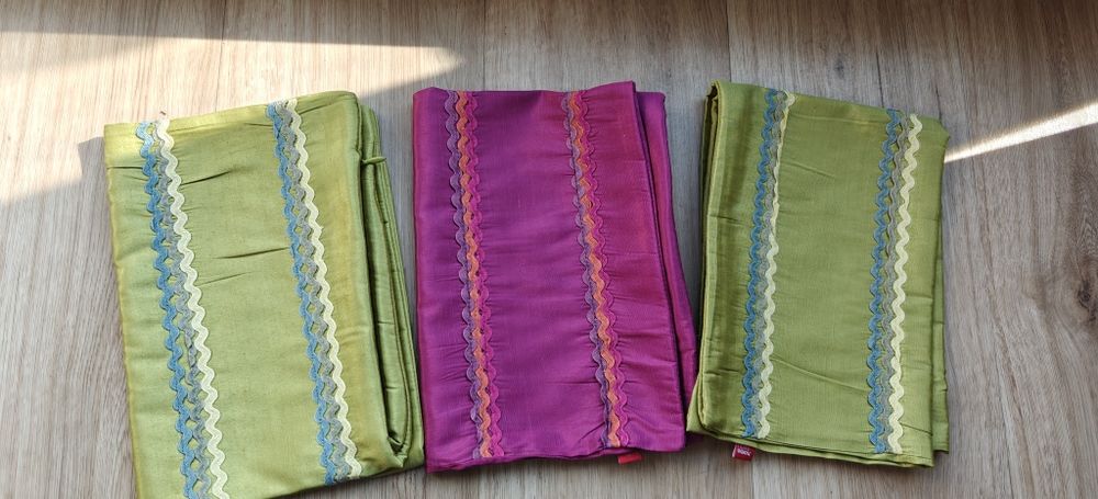Trzy poszewki na poduszki ozdobne 49x35cm home&you