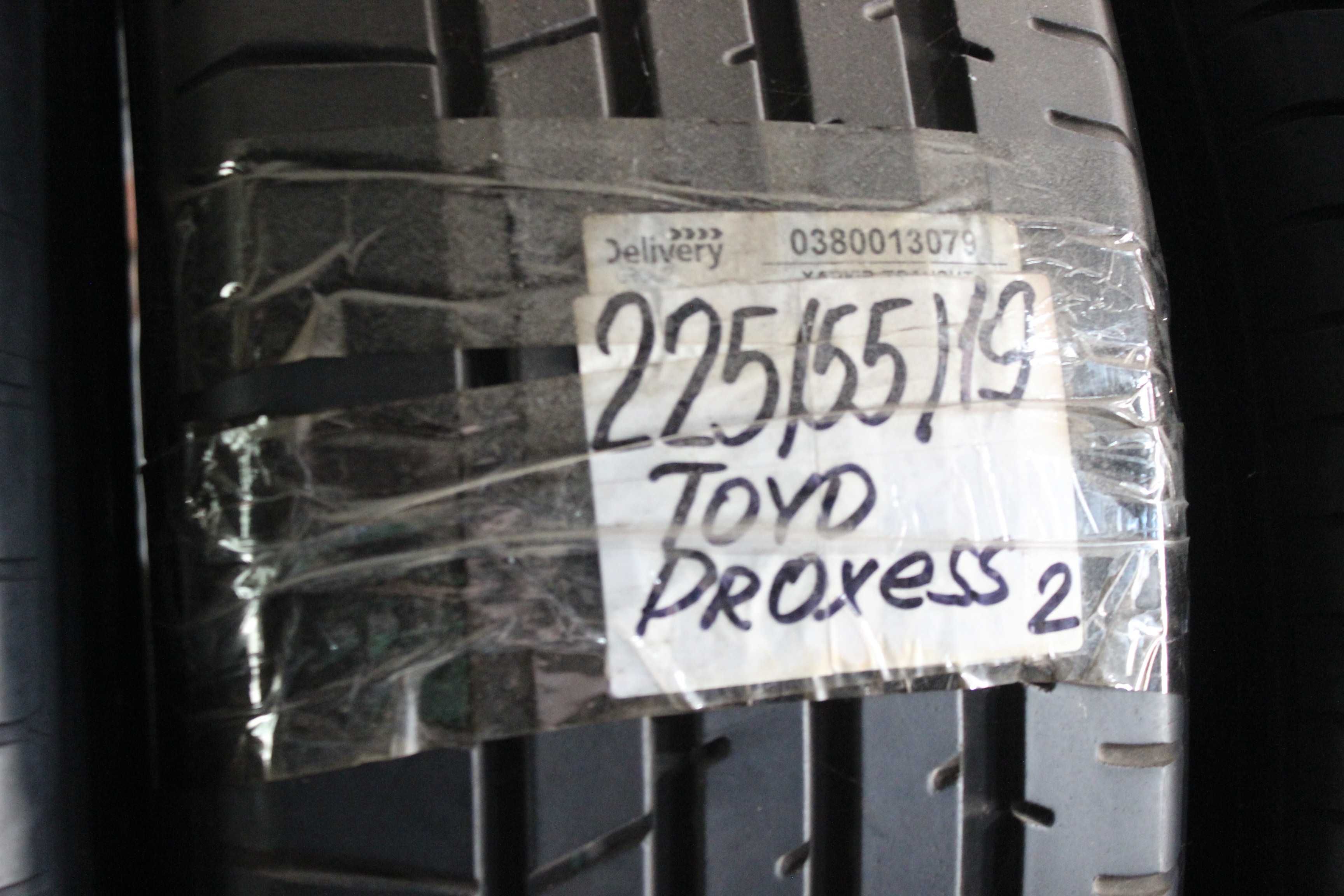 225-55-R19 TOYO PROXESS SPORT 4штуки летней резины GERMANY