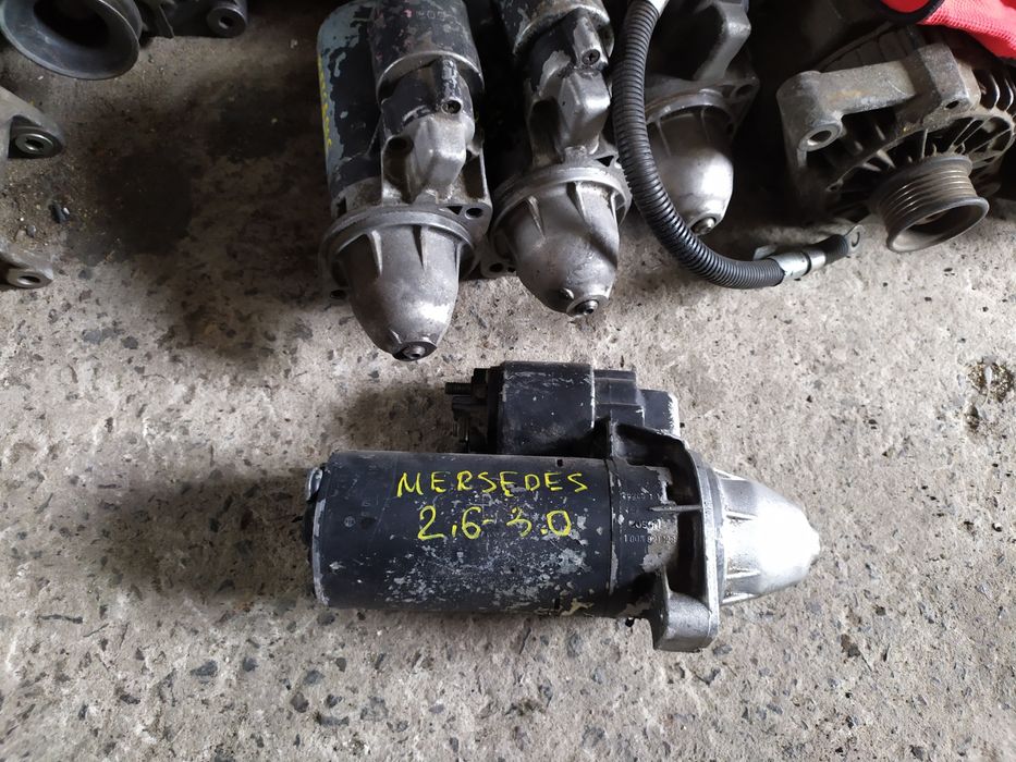 стартер Мерседес 2.6-3.0 бензин. стартер 190, W124, S124, C124, W210