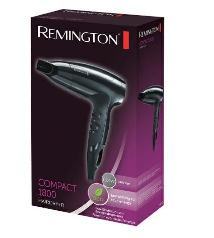 Suszarka Remington Compact 1800W z funkcją Eco D5000