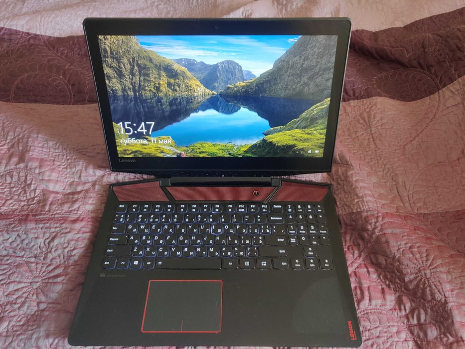 Ноутбук Lenovo y720 / GTX 1060 6gb / Intel core i7-7700HQ CPU 2.80 GHz