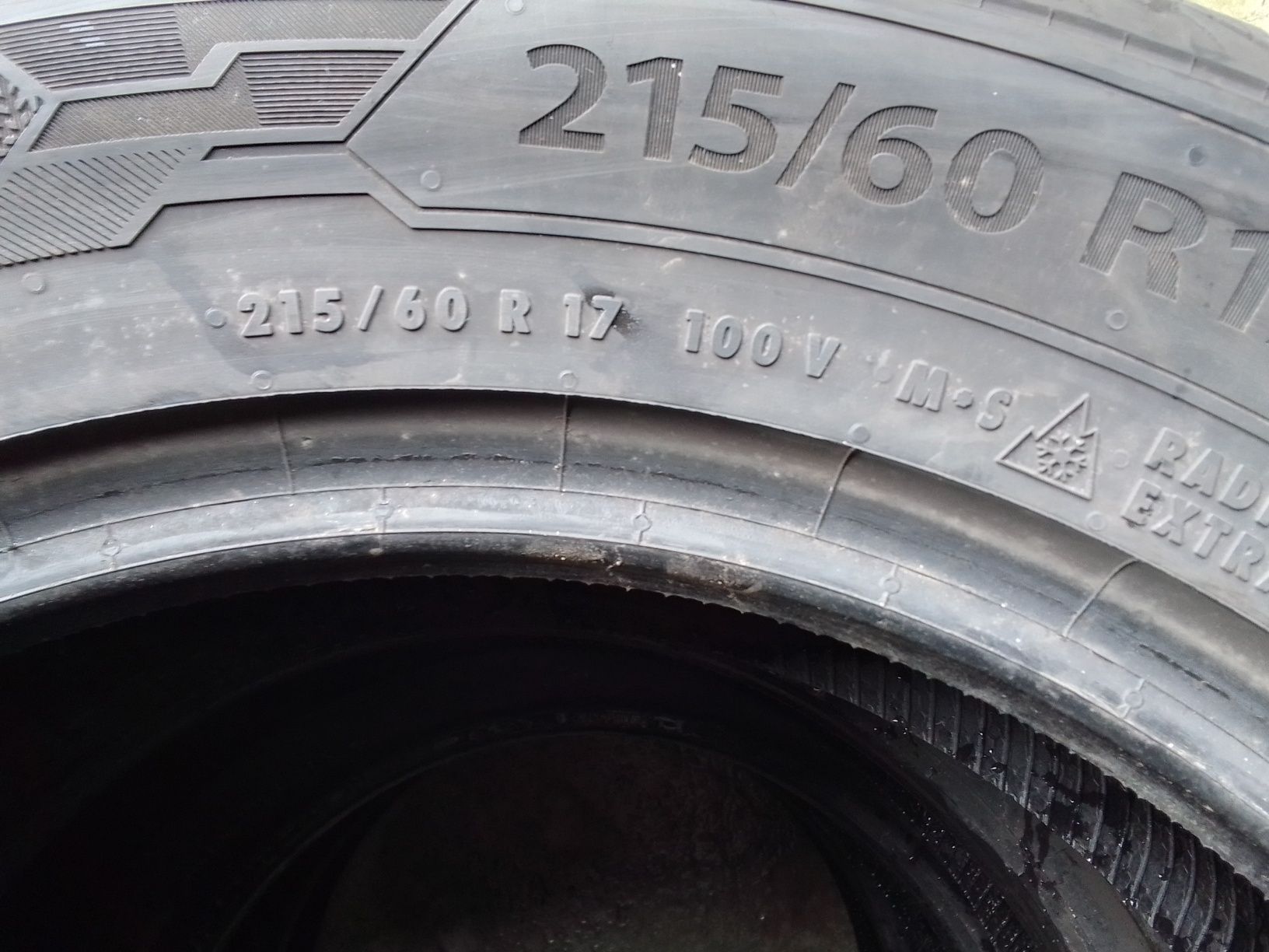 4 Opony zimowe 215/60r17 BARUM 2020r 8mm