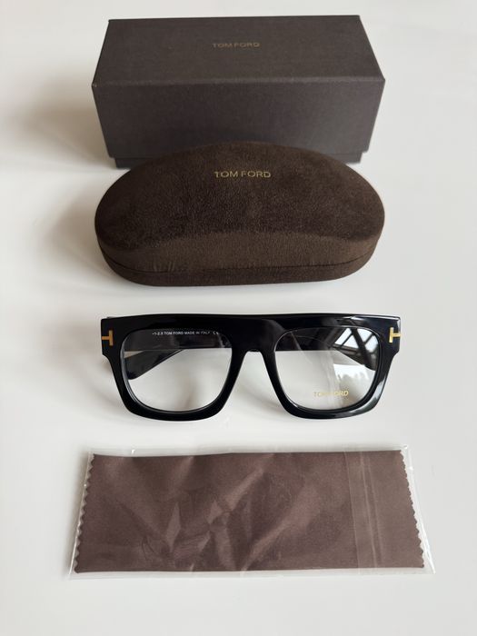 Tom Ford TF5634-B okulary korekcyjne czarne