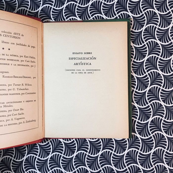 Ensayo Sobre Especializacion Artistica - W. G. Constable