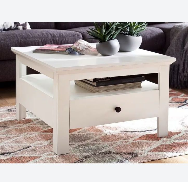 Stół ława biała nowa