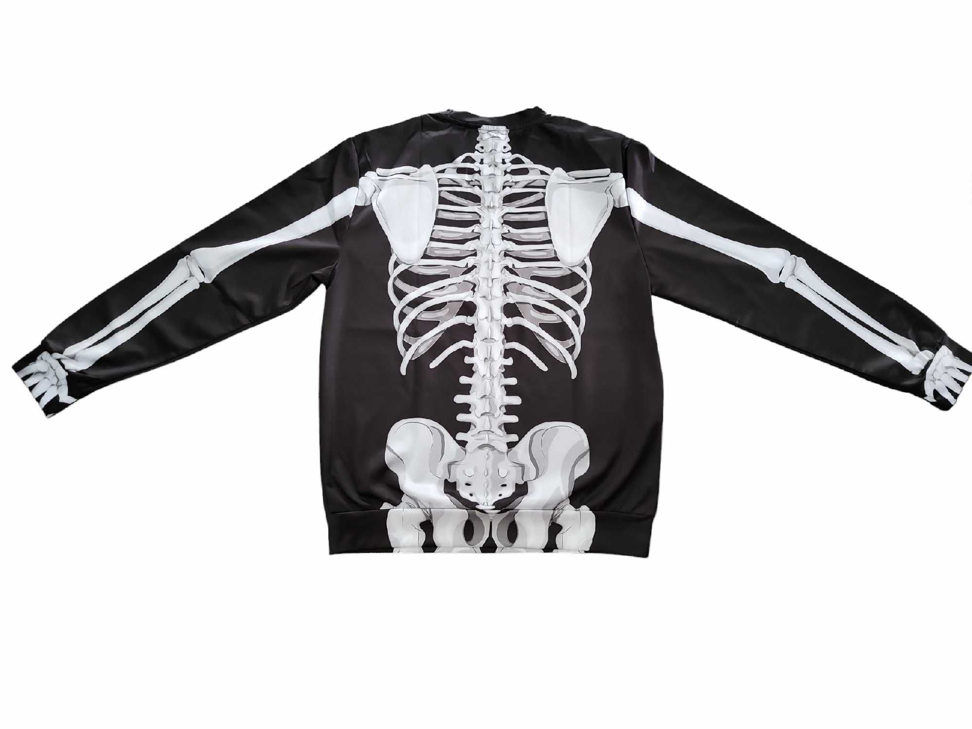 Bluza męska 3D Szkielet rozmiar L