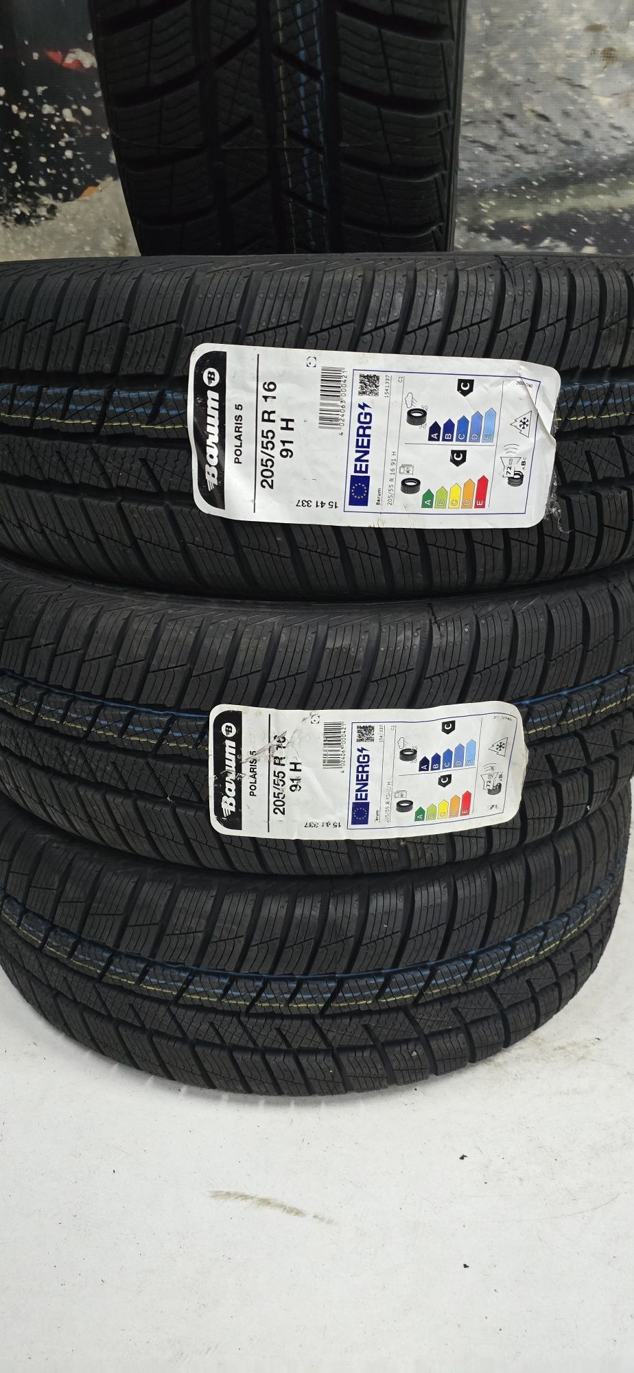 S23 4 x 205/55r16 Barum Polaris 5 91H opony zimowe nowe