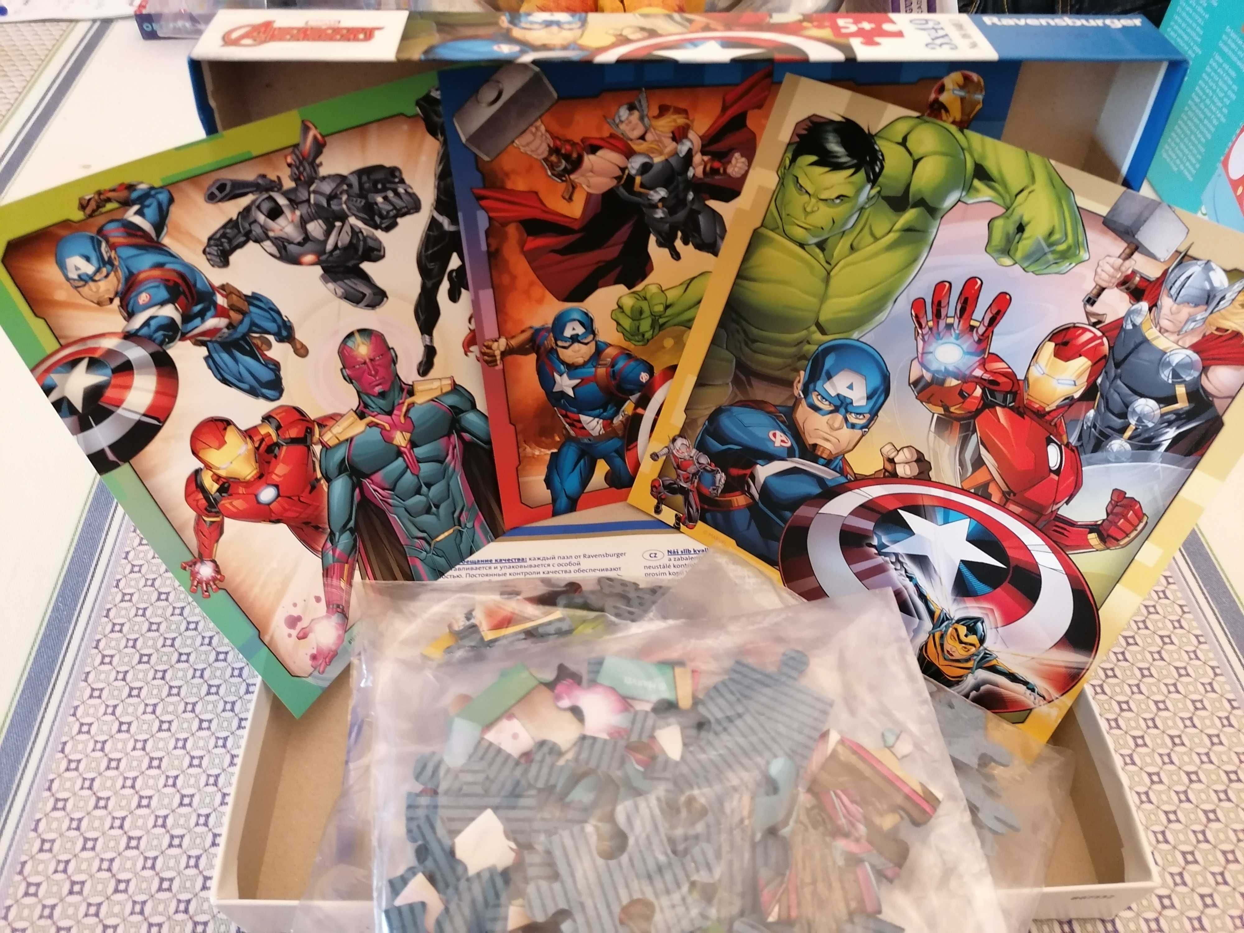 Puzzle AVENGERS 3X49 peças