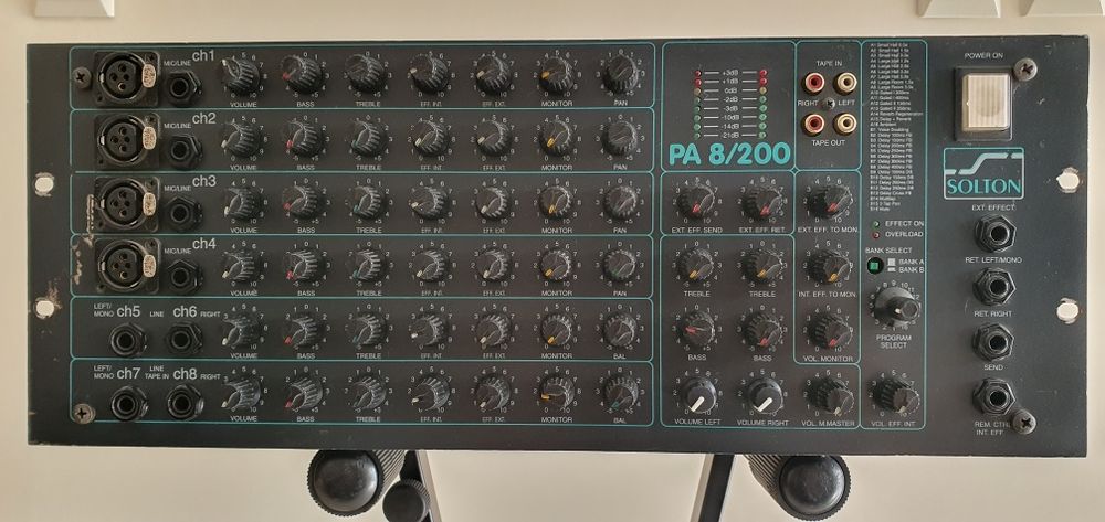 Powermikser SOLTON PA 8/200 super stan
