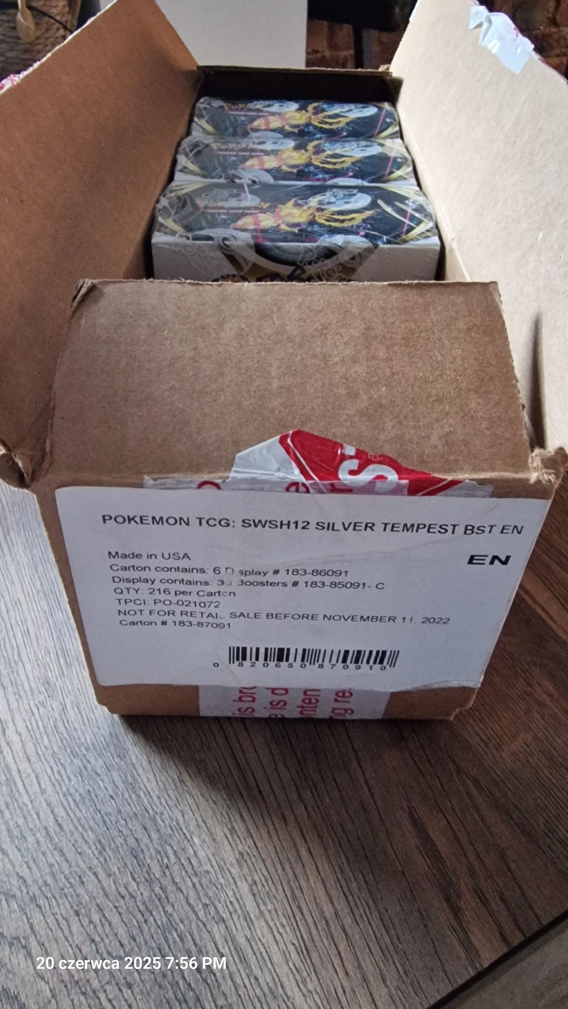 Silver Tempest Boster Box