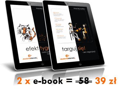 BESTSELLER "Efekt tygrysa" Maciej Dutko. Autograf/dedyk -31%