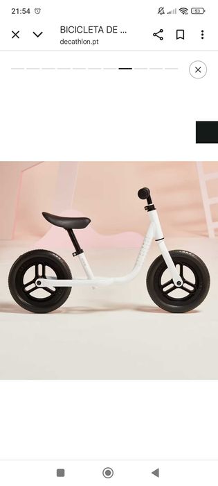 Bicicleta de aprendizagem
