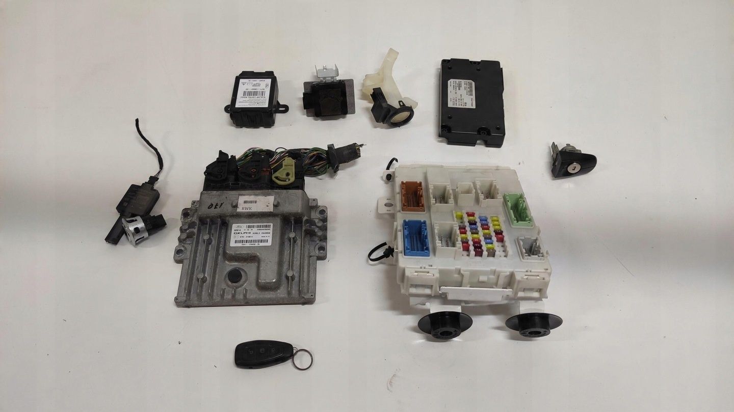 FORD KUGA MK2 2.0 TDCI STEROWNIK KOMPUTER ZESTAW STARTOWY DV41-12A650-BJ 12