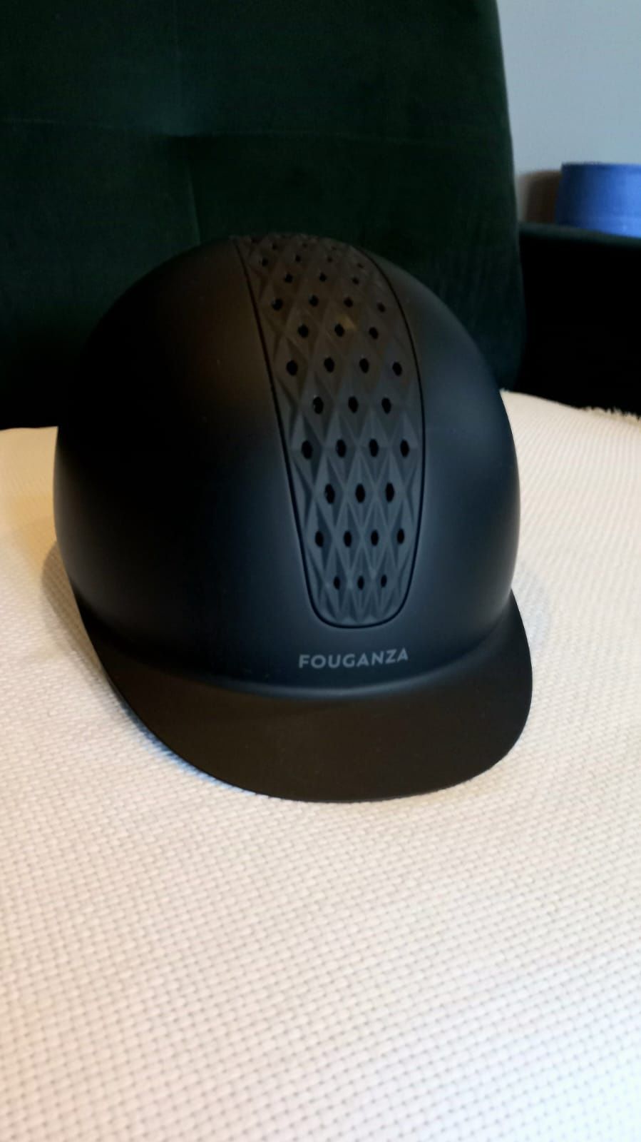 Kask jezdziecki - Fouganza r. 55 - nowy