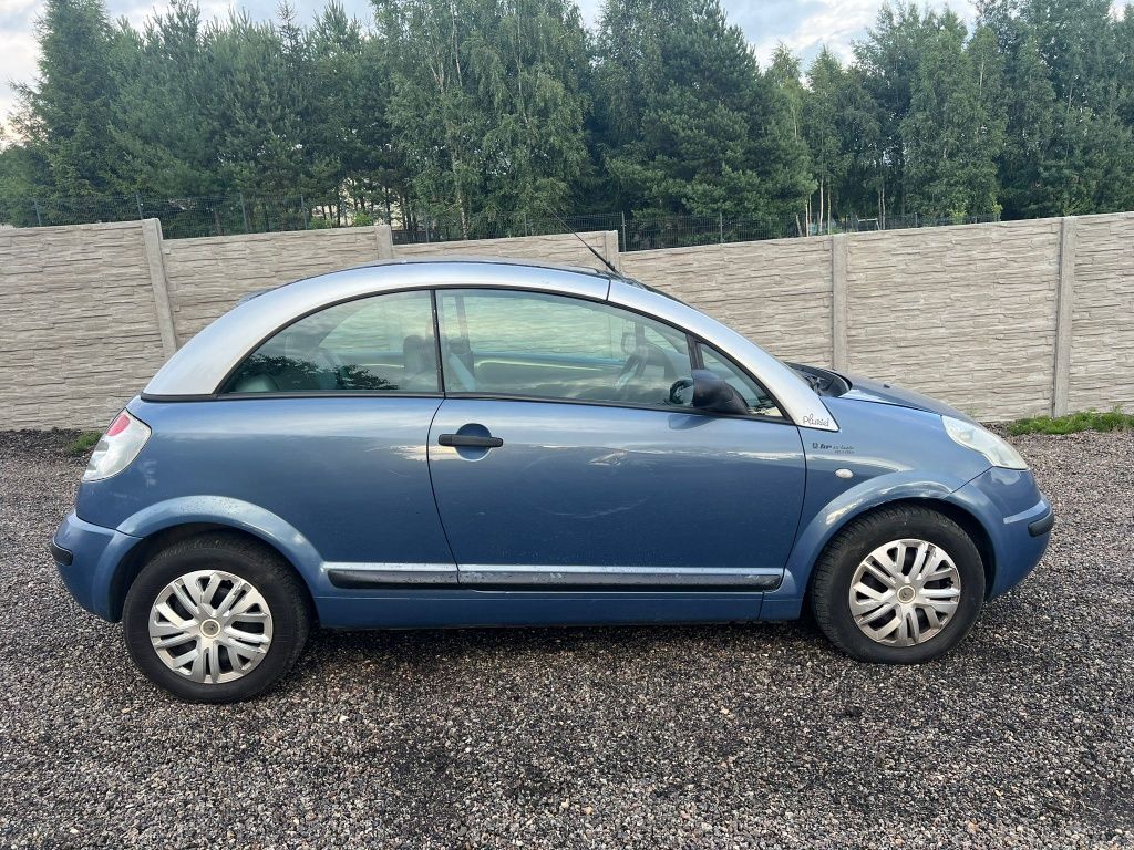Citroen C3 Pluriel 1.6 benzyna rok 2004. ISOFIX Przebieg 197 tys