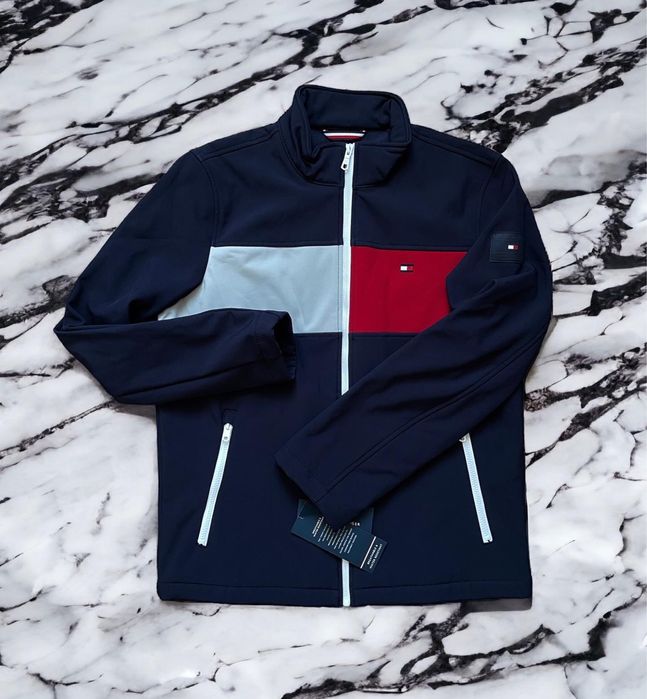 -50% M 44 XL 50 Tommy Hilfiger софтшел вітровка ветровка м куртка хл