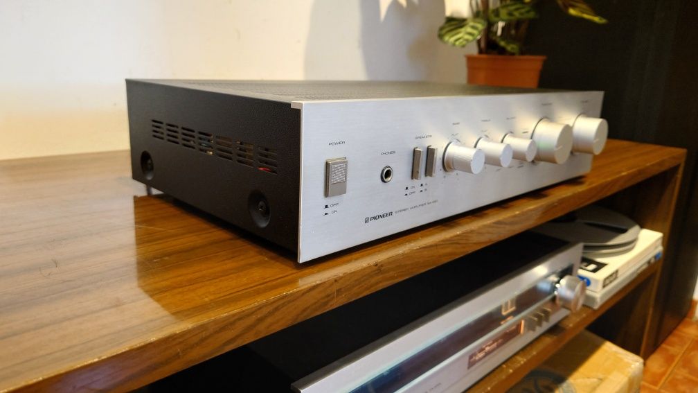 Pioneer SA420 wzmacniacz stereo, vintage lata 80te