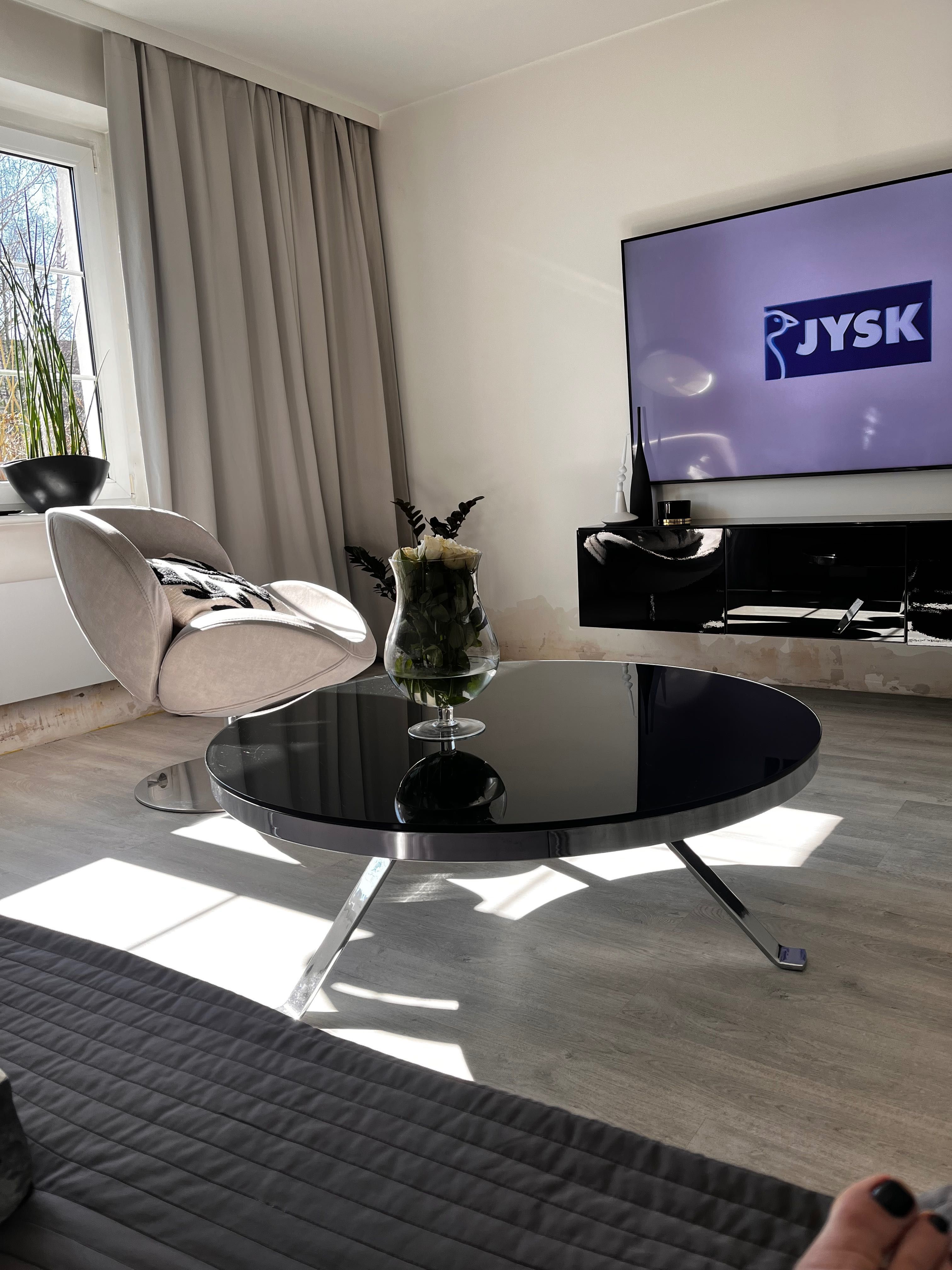 Boconcept duża ława stolik chrom szkło