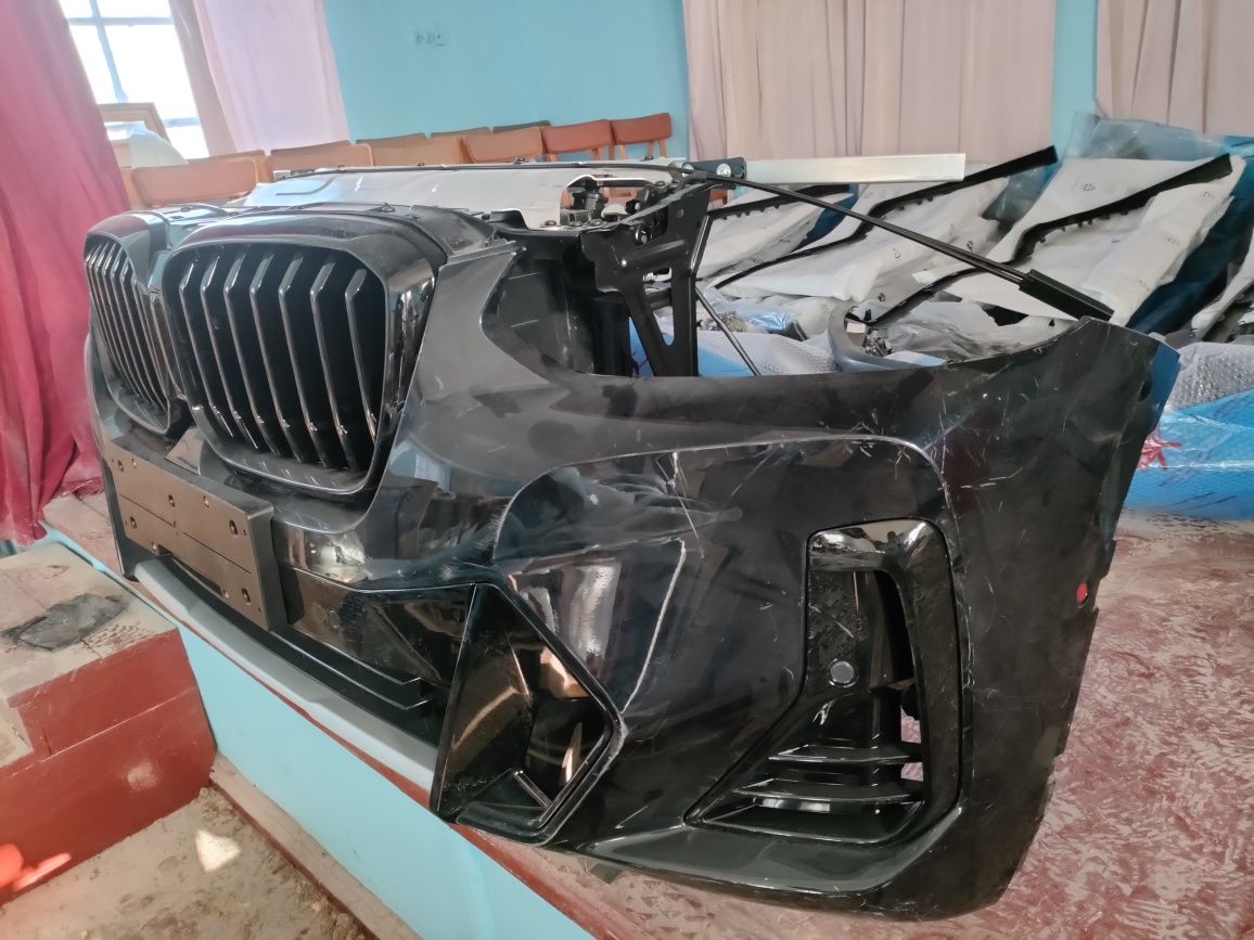 Панель передняя BMW X3 G01 с бампером LCI и фарами LED