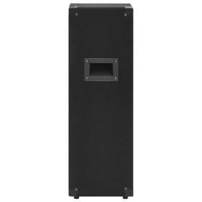 Colunas de palco Hifi profissionais passivas 2 pcs 1000 W preto