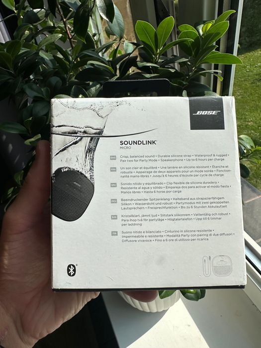 Głośnik przenośny Bose SoundLink Micro 6 W czarny TOMI-TECH
