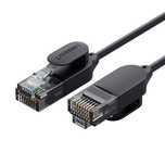 Kabel Sieciowy Ugreen Nw122 Ethernet Rj45, Cat.6A, Utp, 1.5M (Czarny)