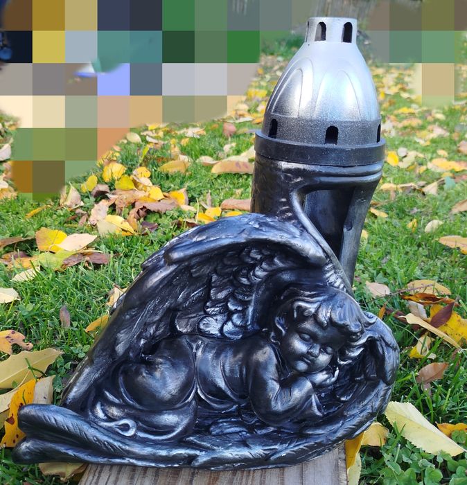 Znicze i doniczki gipsowe