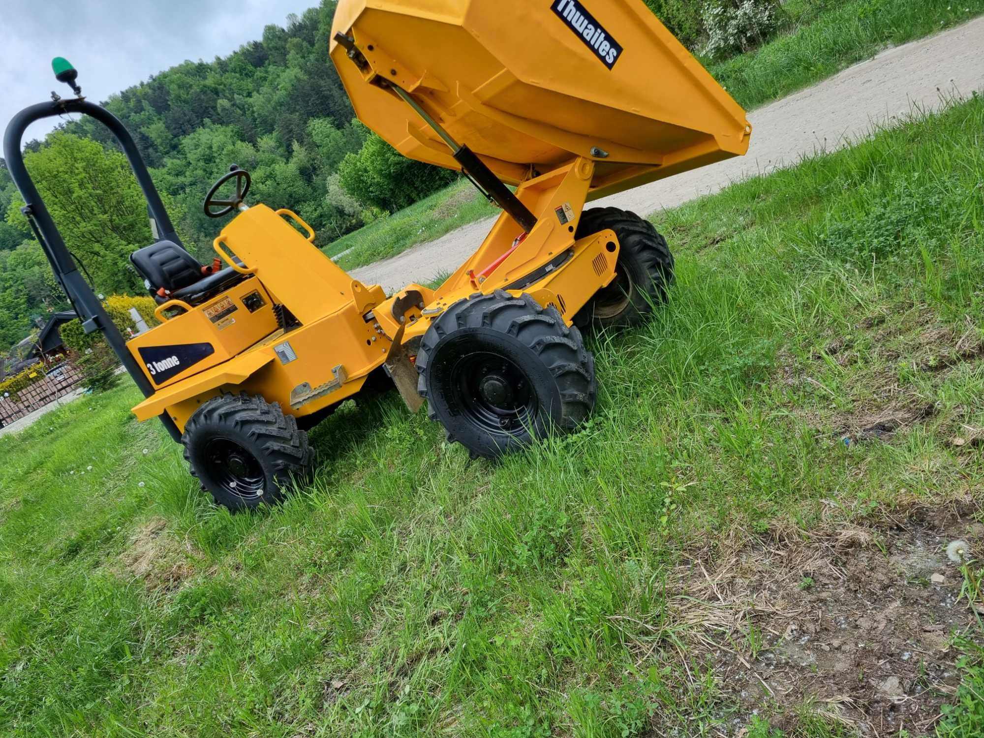 Wozidło 3t Thwaites JAK NOWE 2015r Import Norwegia 1830h KIPER+OBRÓT!