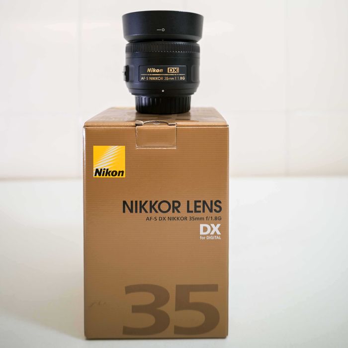 Objectiva Nikon 35mm f 1.8