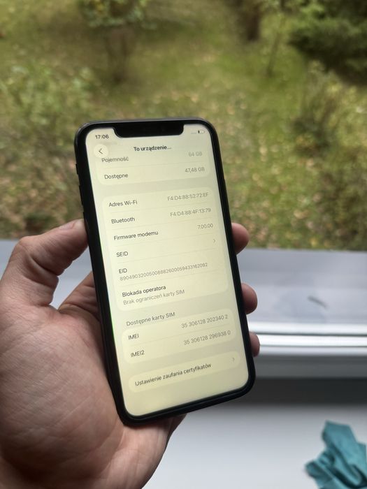 !!okazja!! Iphone 11 87% kondycjii  stan bardzo dobry