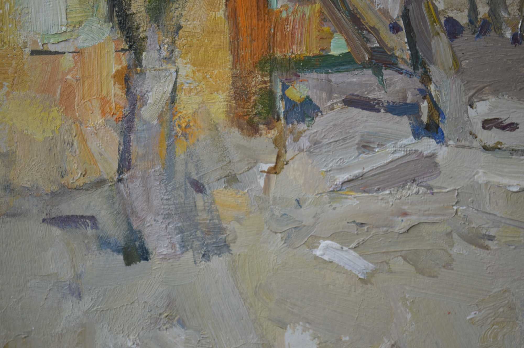 Картина художника Ф. Захаров "У Седневі", 1970 р.
