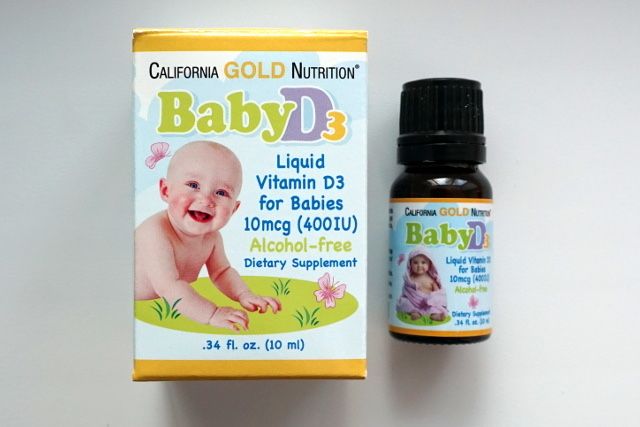 Вітамін Д для дітей California gold nutrition