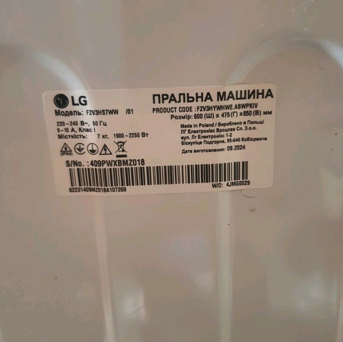 Пральна машина за пів вартості