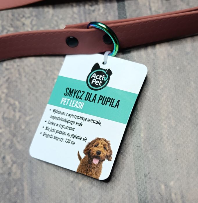 Smycz dla psa Activ Pet 120 cm