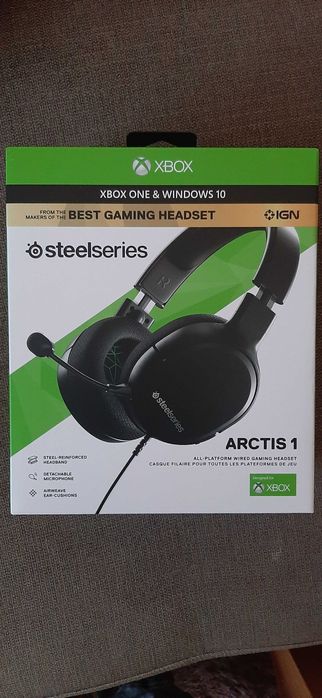 Słuchawki SteelSeries Arctis 1 NOWE PC/Xbox/PS/Nintendo