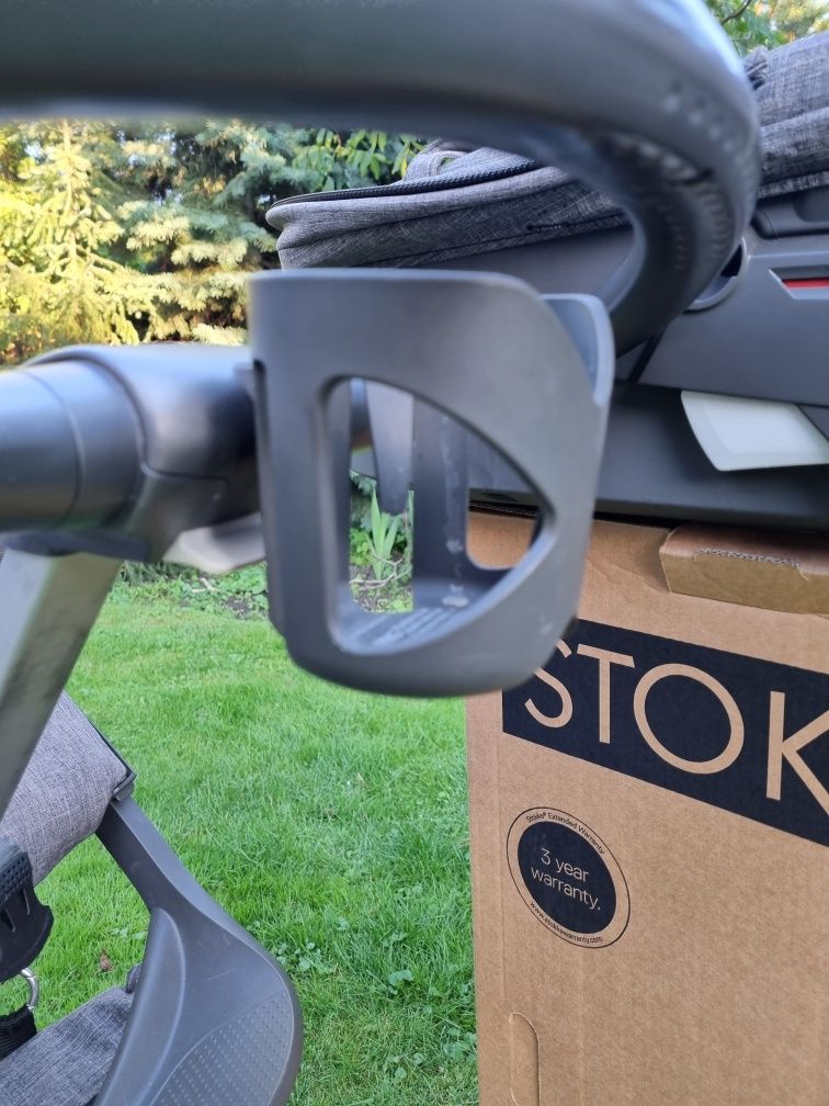 Wózek Stokke V5 Black Melange