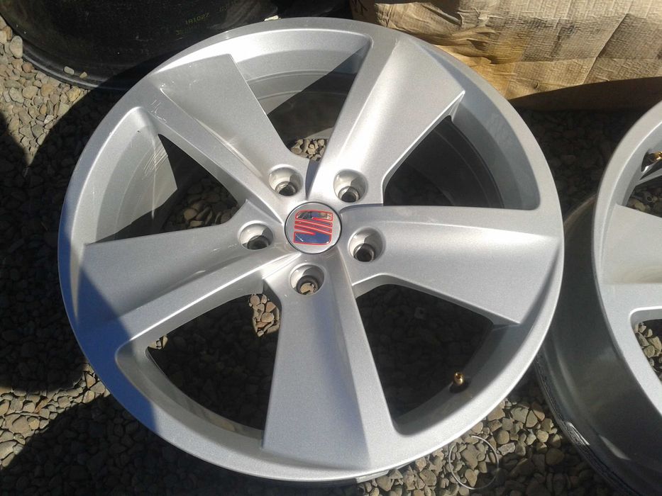 oryginalne r17 felgi volkswagen golf caddy passat troc jetta 5x112 eos