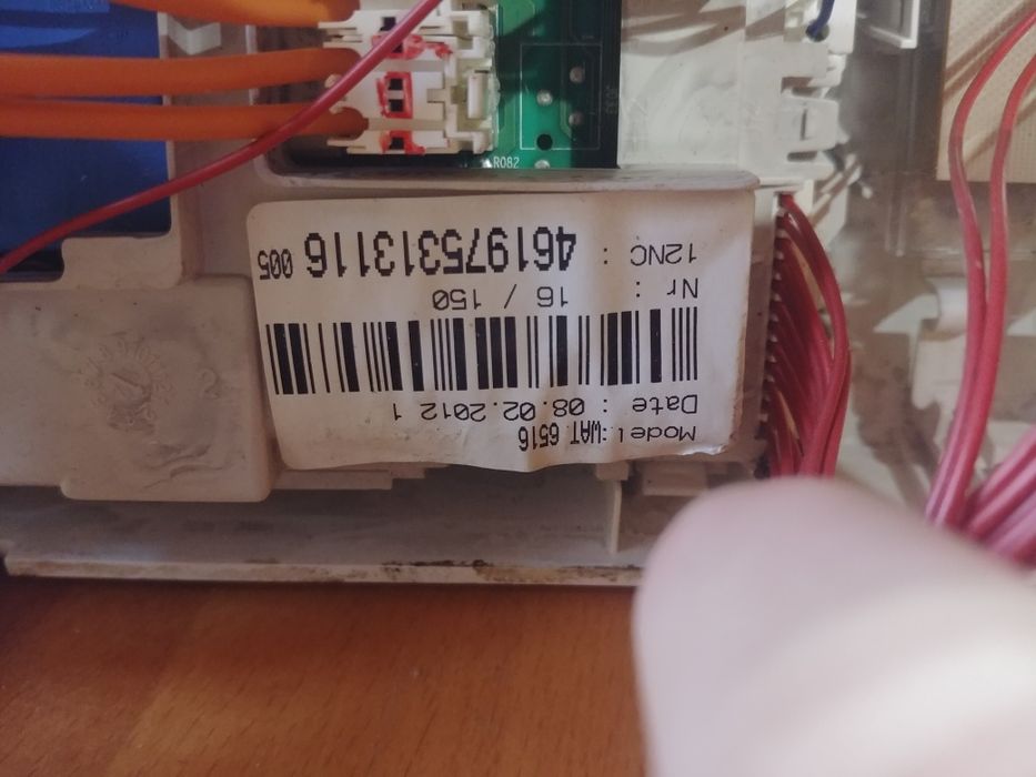 Панель управления пралки стиральной машины WHIRLPOOL Bauknecht Ignis