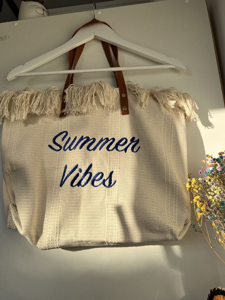 Torba torebka | typu shopper | na plaże - lato | summer Vibes