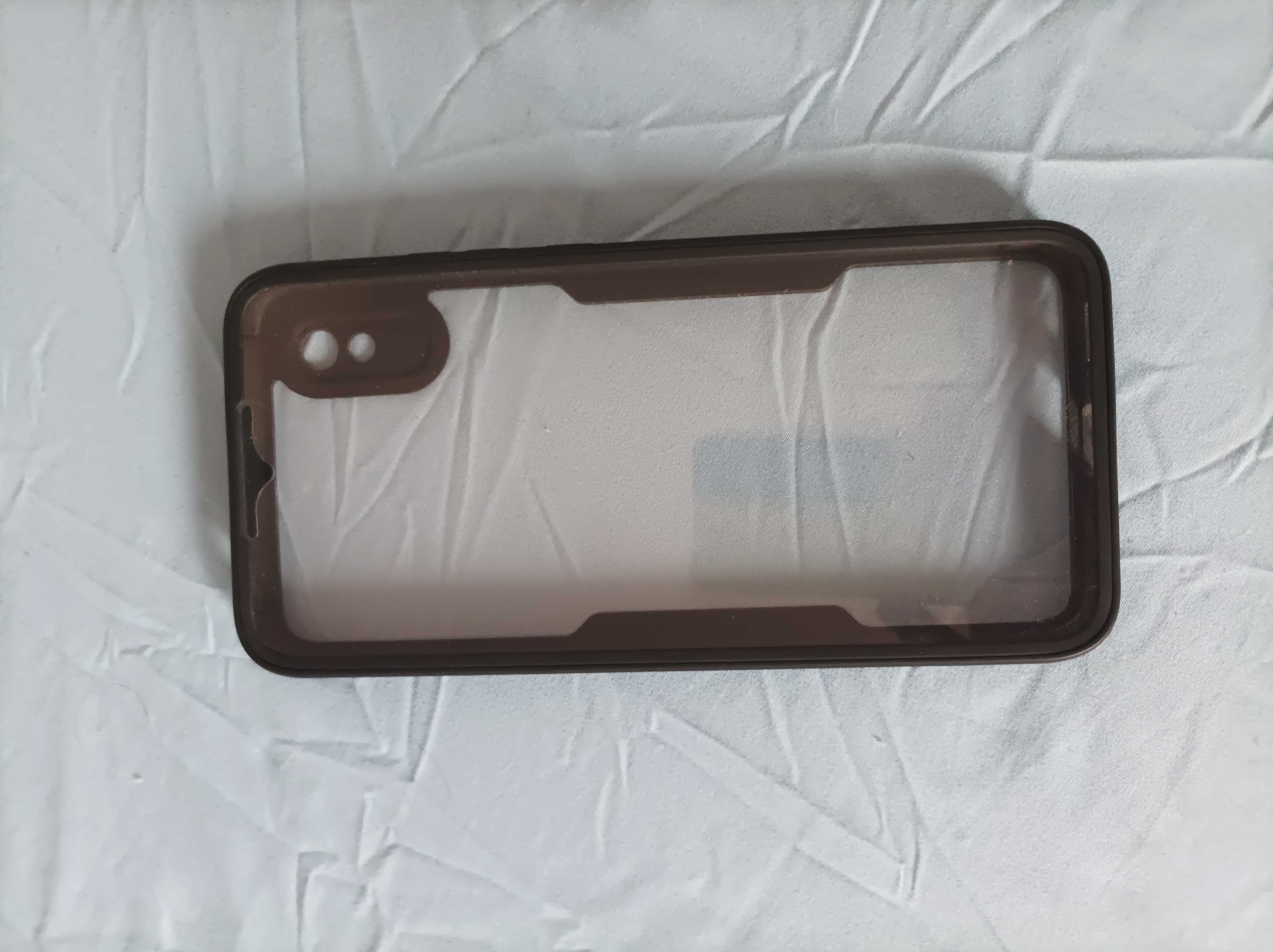 etui, obudowa na telefon redmi 9a + folia poliwęglanowa na ekran