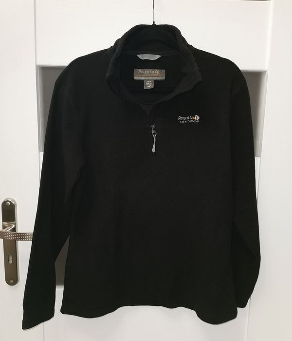 Regatta r.38/40  CZARNY lekki polar bluza