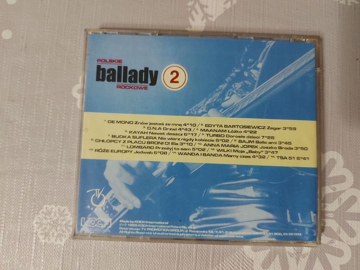 CD Polskie Ballady Rockowe vol.2 Various Artists