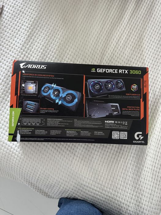 Gigabyte AORUS GeForce RTX 3060 ELITE 12GB GDDR6