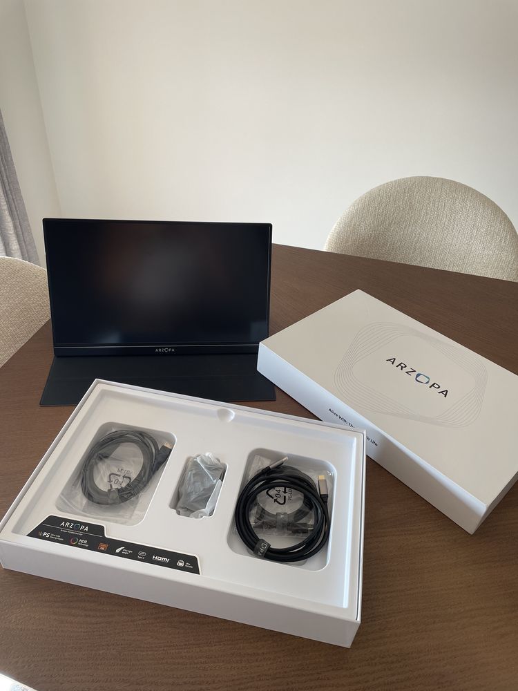 Monitor Portátil ARZOPA S1 – 15,6” Full HD IPS