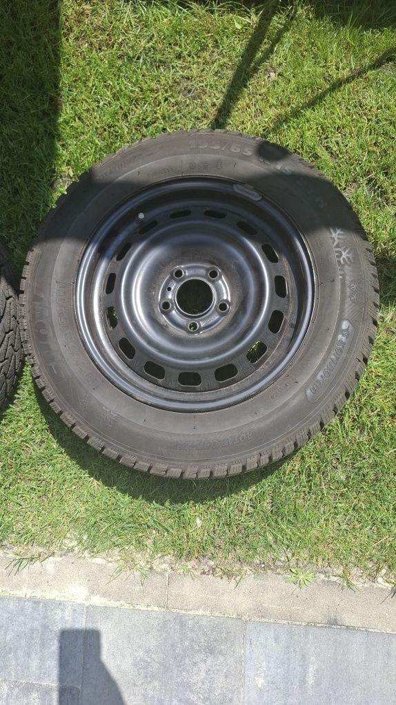 Praktycznie Nowe Opony zimowe Z felgami r15 5x108